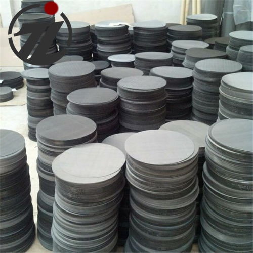 黑絲布席型網100目不銹鋼塑料顆粒過濾網片篩網金屬小圓片